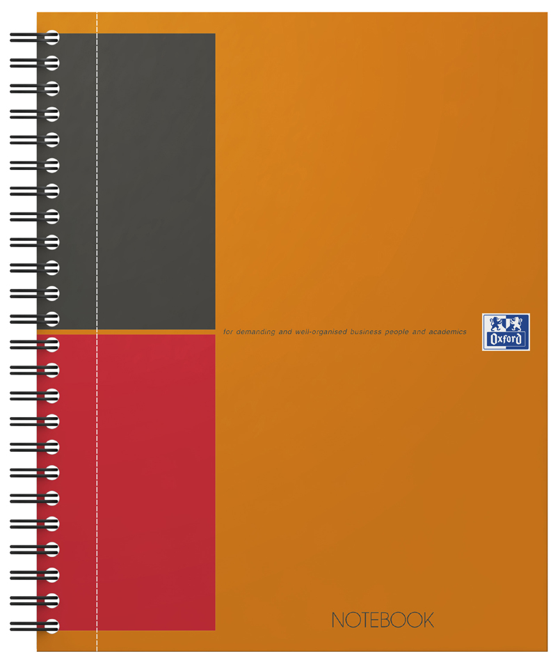 Oxford International Cahier 'NOTEBOOK', A5+, ligné