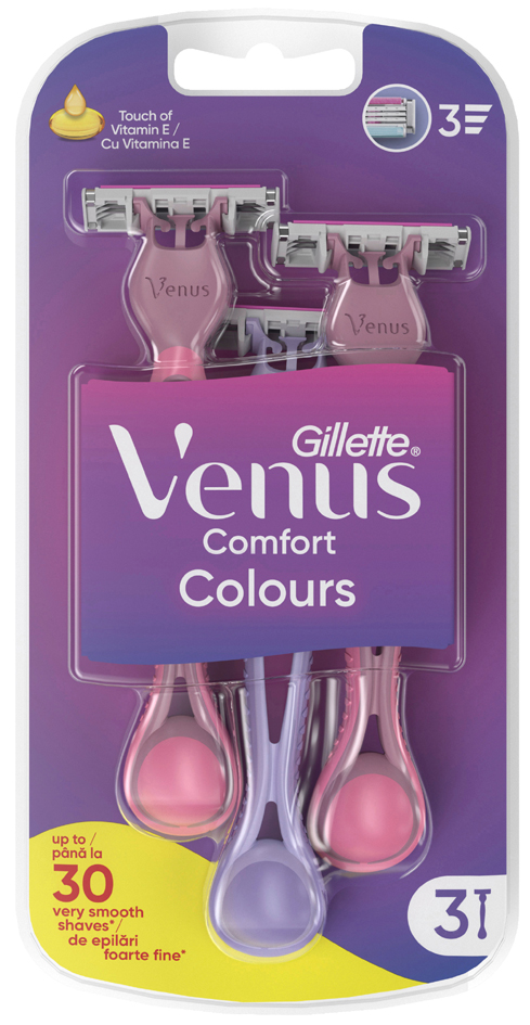 Gillette Venus Rasoir jetable Basis, pack de 3
