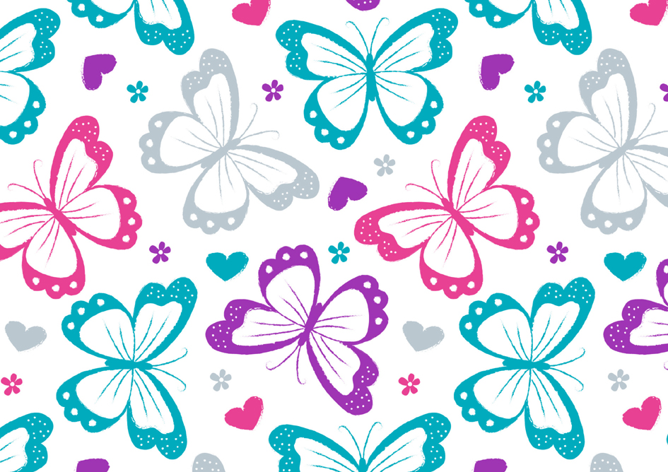 SUSY CARD Papier cadeau 'Farfalle', sur rouleau