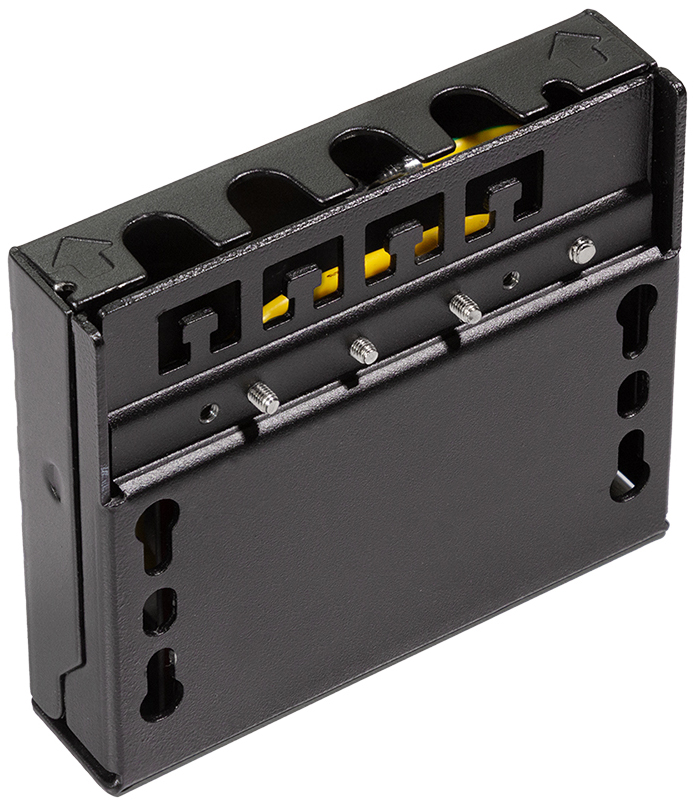LogiLink Mini-répartiteur, cat. 6A, 4 ports, noir