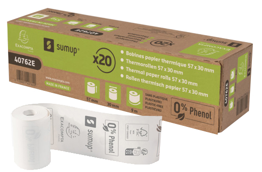 Bobines thermiques, sans phenol