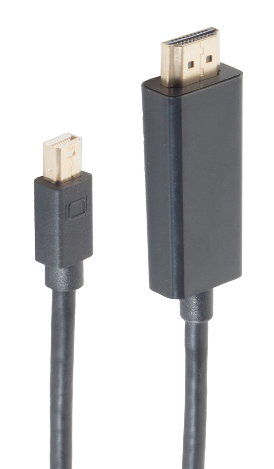 shiverpeaks Câble BASIC-S Mini DisplayPort - HDMI 1.4, 2,0 m