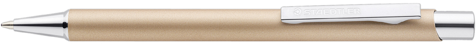 STAEDTLER Stylo à bille rétractable elance 421 45, beige or