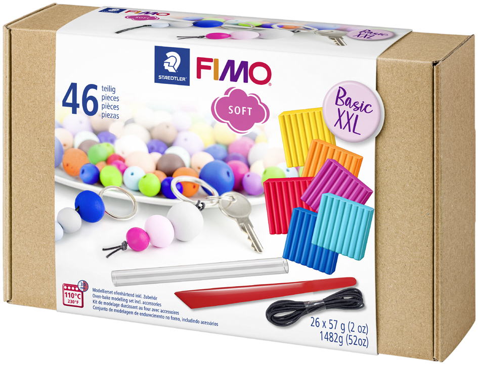 Kit de pâte à modeler "basic XXL"