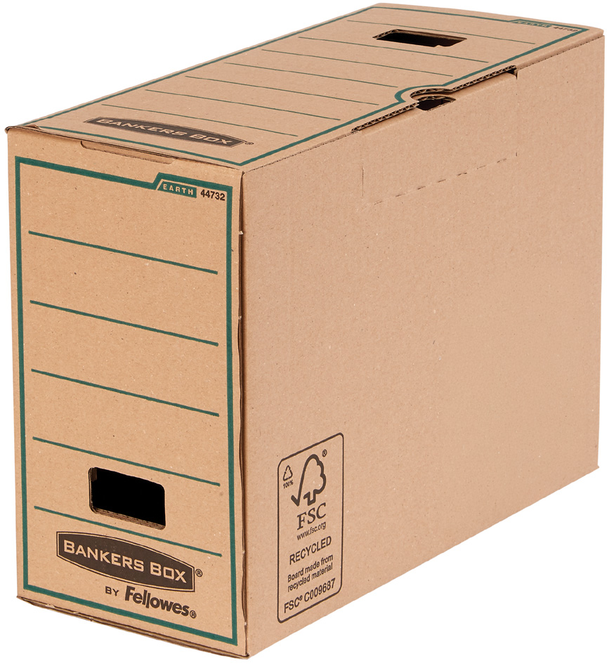 Fellowes Boîte d'archives BANKERS BOX EARTH, marron,