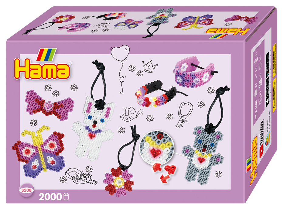 Hama Perles à repasser midi 'Bijoux', coffret cadeau