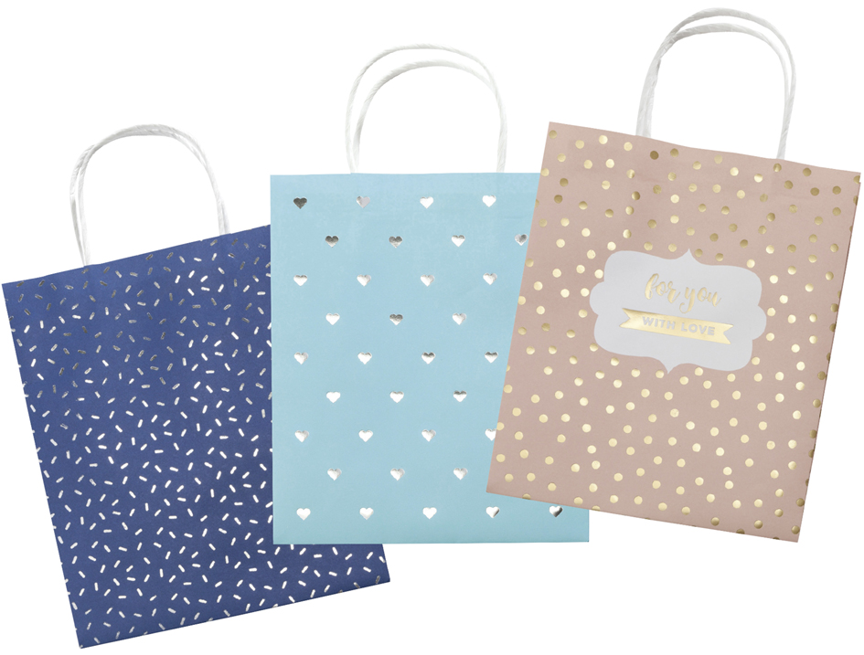 Sacs cadeaux à motifs, universel