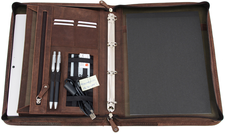 Serviette classeur "VIGGO", ouvert