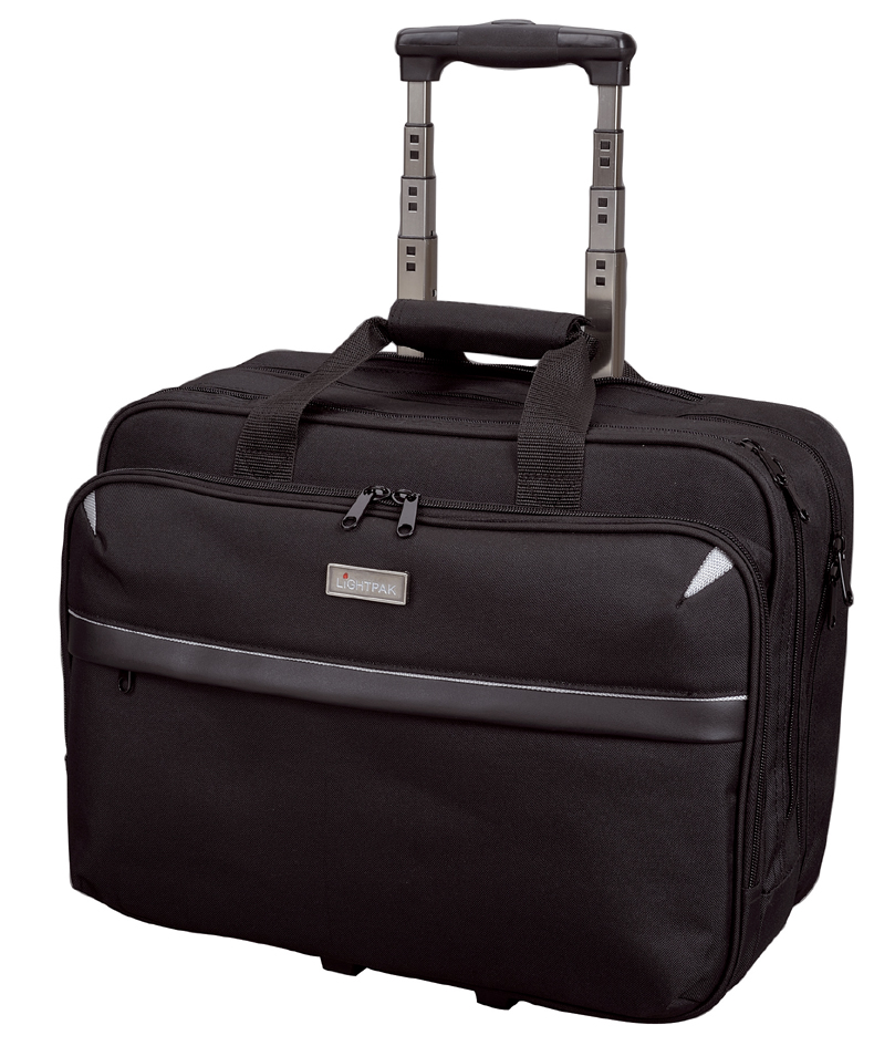 LiGHTPAK Valise business à roulettes pour laptop 'XRAY'nylon