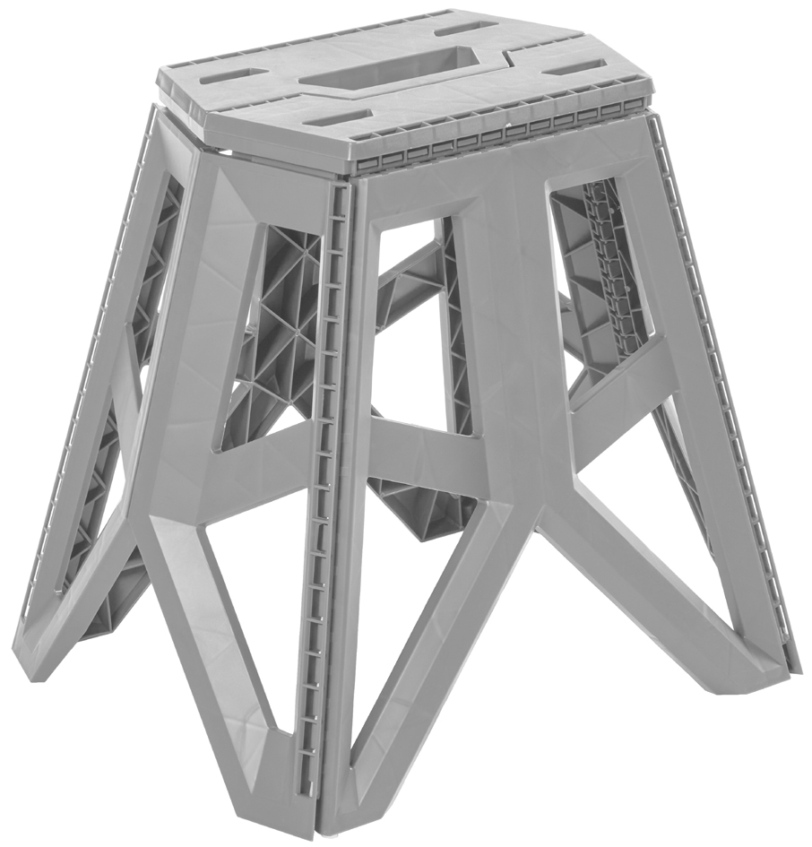 keeeper Tabouret de camping pliant 'tom', nordic-grey