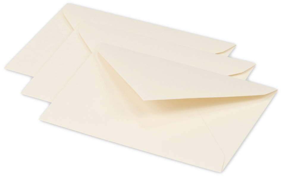 Pollen by Clairefontaine Enveloppes 75 x 100 mm, ivoire