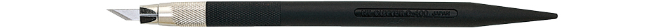 NT Cutter Scalpel eD-400, boîtier plastique, noir