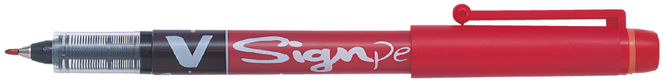 PILOT Stylo feutre V Sign Pen, rouge