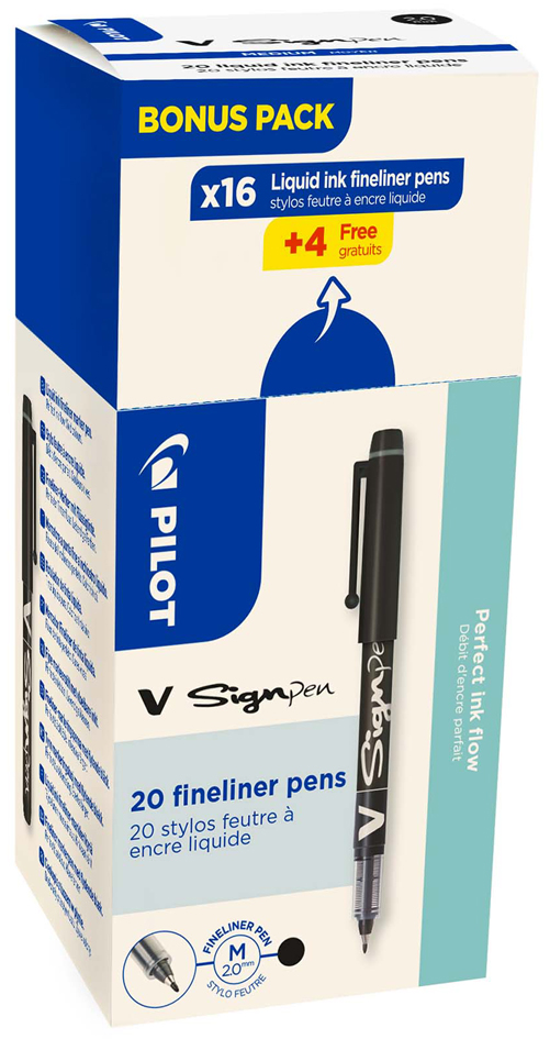 Stylos feutre, set
