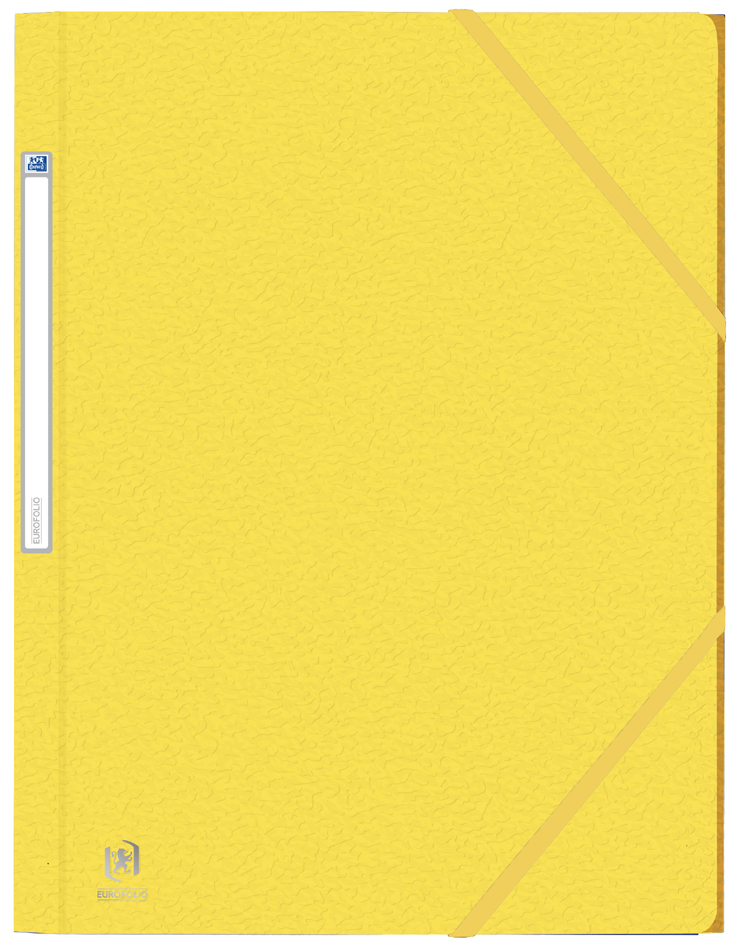 Oxford Chemise à élastique EUROFOLIO+, A4, jaune