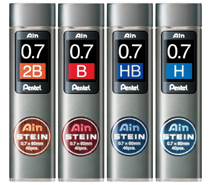 Pentel Mines fines pour porte-mines AIN STEIN C277, dureté B
