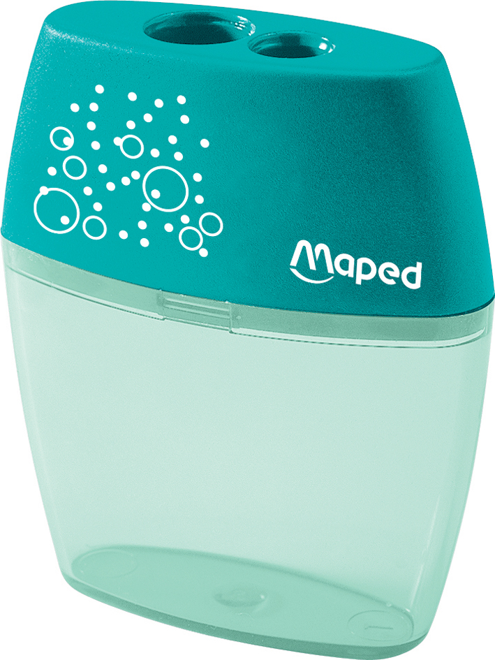 Maped Double taille-crayon Shaker, assorti