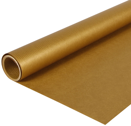 Clairefontaine Papier d'emballage 'Color', 700 mm x 10 m, or