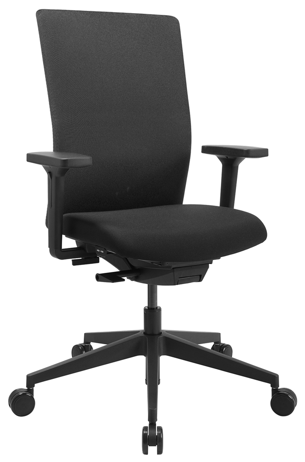 Topstar Chaise de bureau pivotante 'Airwork G', noir/noir