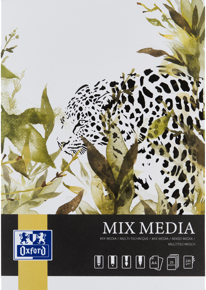Oxford Art Bloc de dessin Mixed Media 'Mix Media', A3