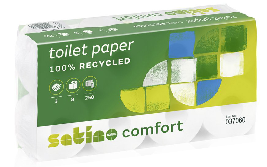 satino by wepa Papier toilette Comfort, 3 couches, extra
