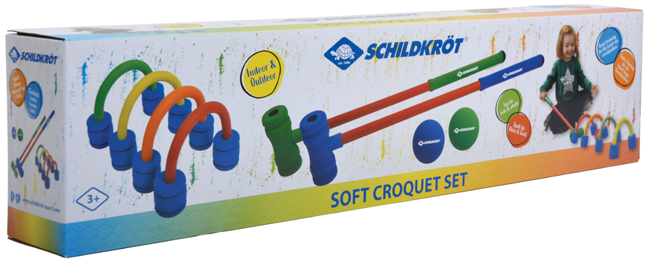 Jeu de croquet souple, emballage
