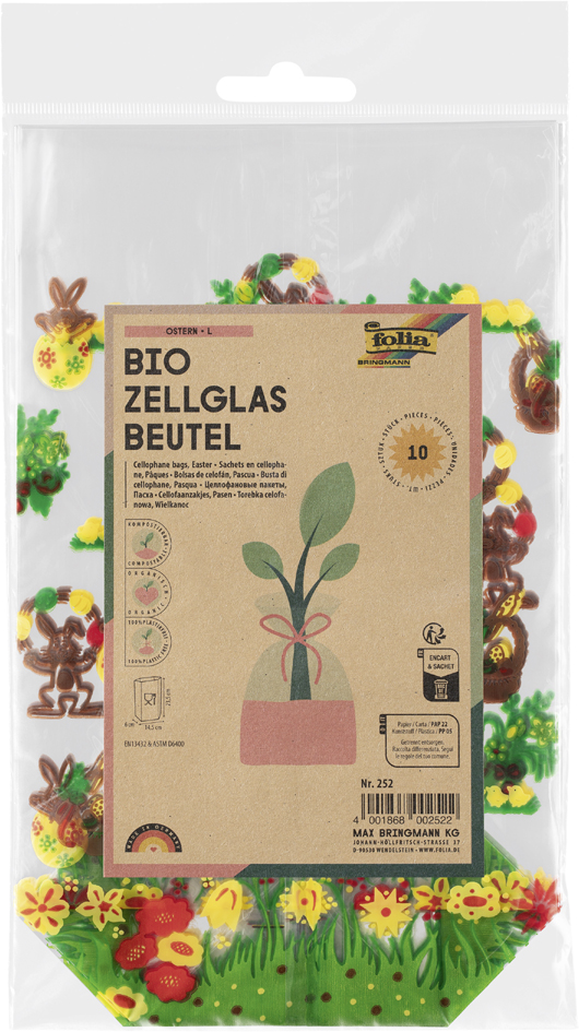 Sachets cellophane, Pâques
