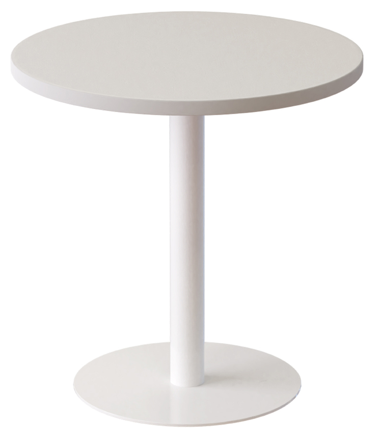 PAPERFLOW Table d'appoint easyDesk, diamètre: 600 mm, blanc