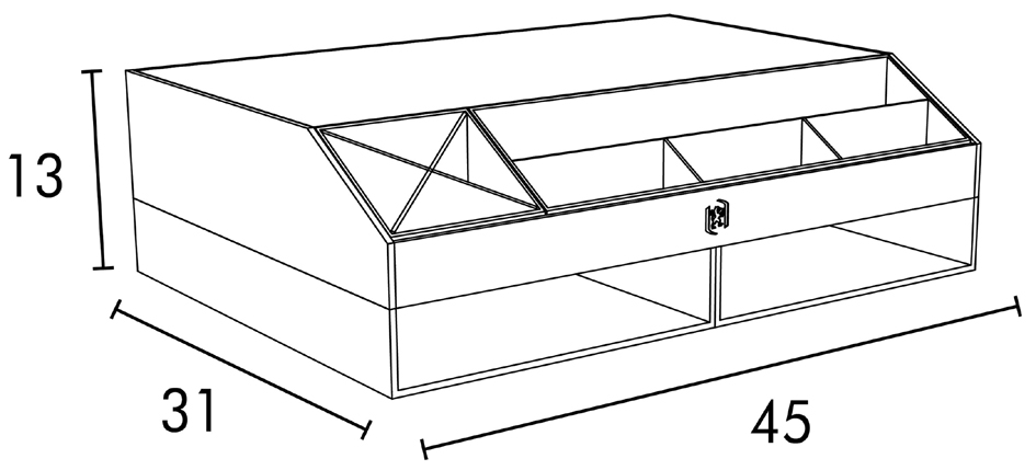 Supports pour moniteur, carton
