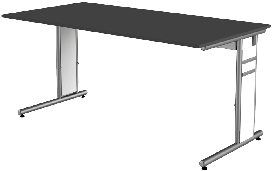 Visuel de référence: bureau "Form 4", anthracite