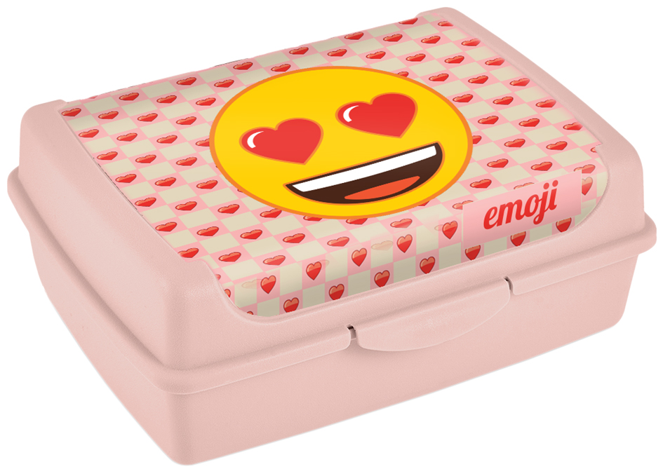 Boîte à goûter "carla midi emoji hearts"