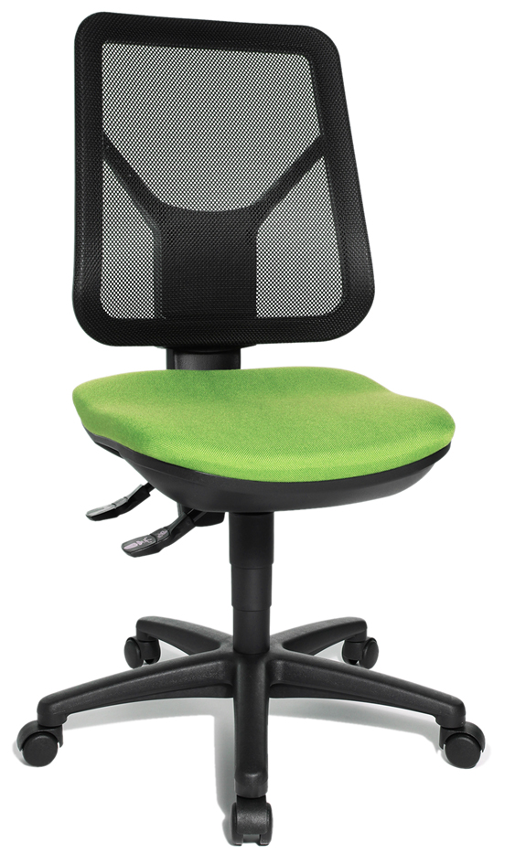 Fauteuil de bureau "Ergo Net", vert pomme