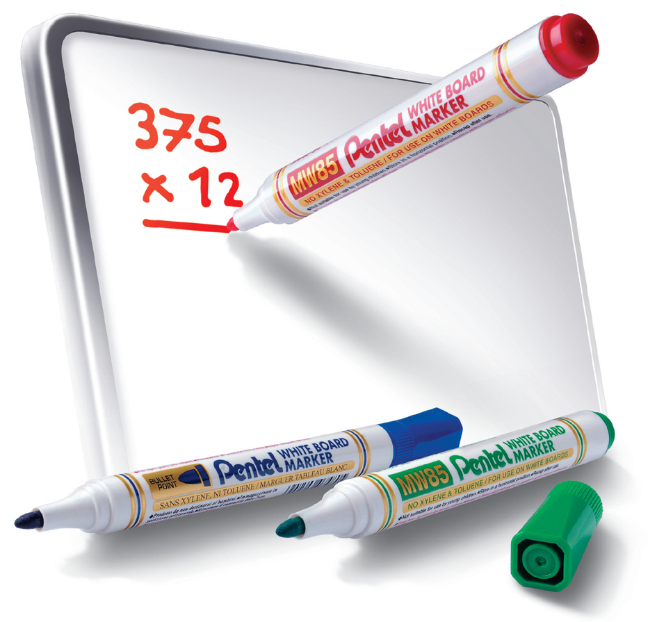 Marqueur pour tableau blanc MW85, utilisation
