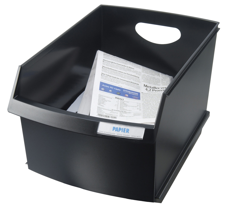 Corbeilles à papier, empilable,plastique
