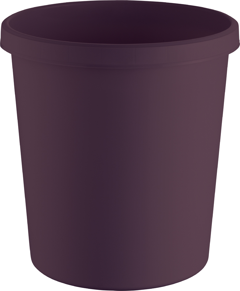 helit Corbeille à papier 'the green german', 18 L, rouge