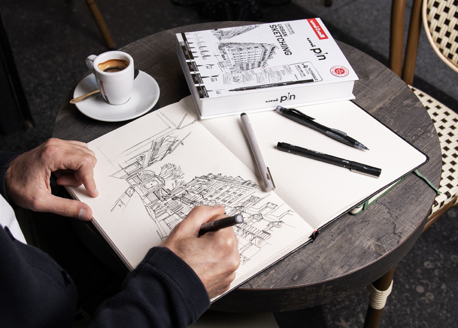 Feutres fineliner, set