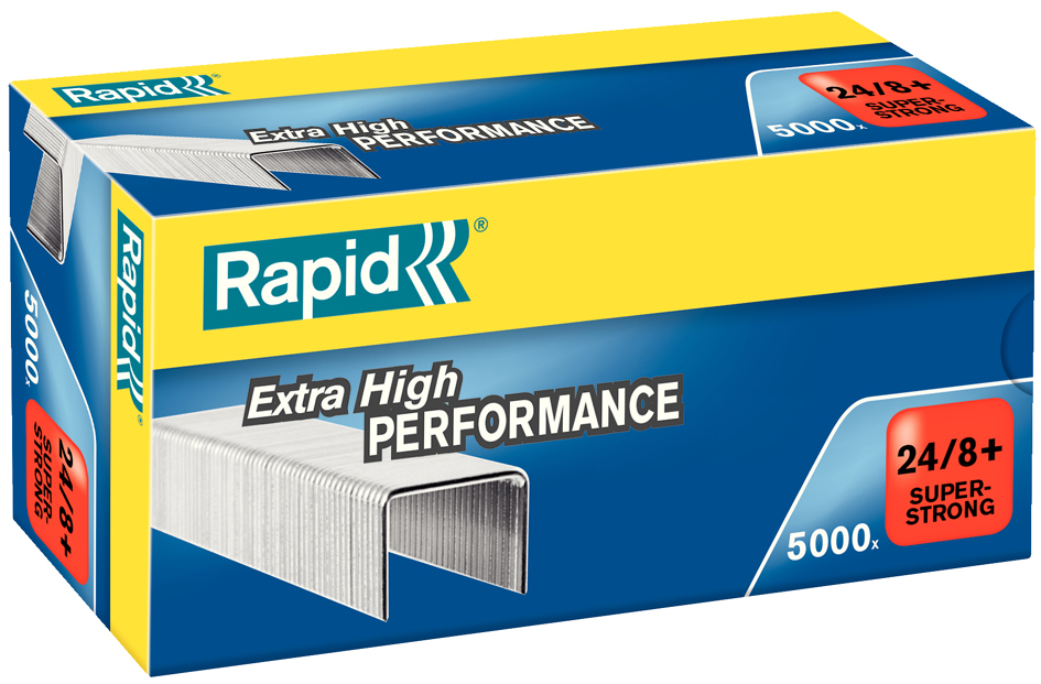 Rapid Agrafes Super Strong 24/6, galvanisé