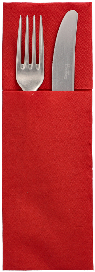 STARPAK Serviette pochette 'DAILY Collection', bordeaux