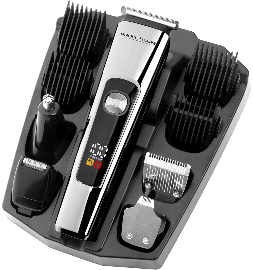 Tondeuse pour cheveux et barbe PC-HSM/R 3143, dans son rangement