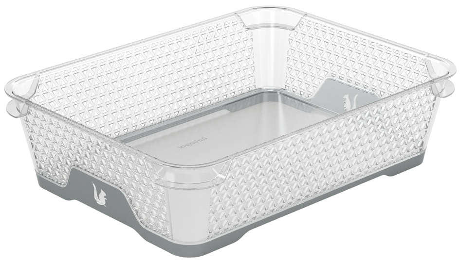 keeeper Corbeille de rangement 'jonas', A5, PP, nordic-grey