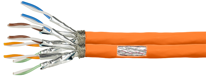 Visuel de référence : Câble d'installation Cat. 7, S/FTP - 1.000 MHz, Duplex