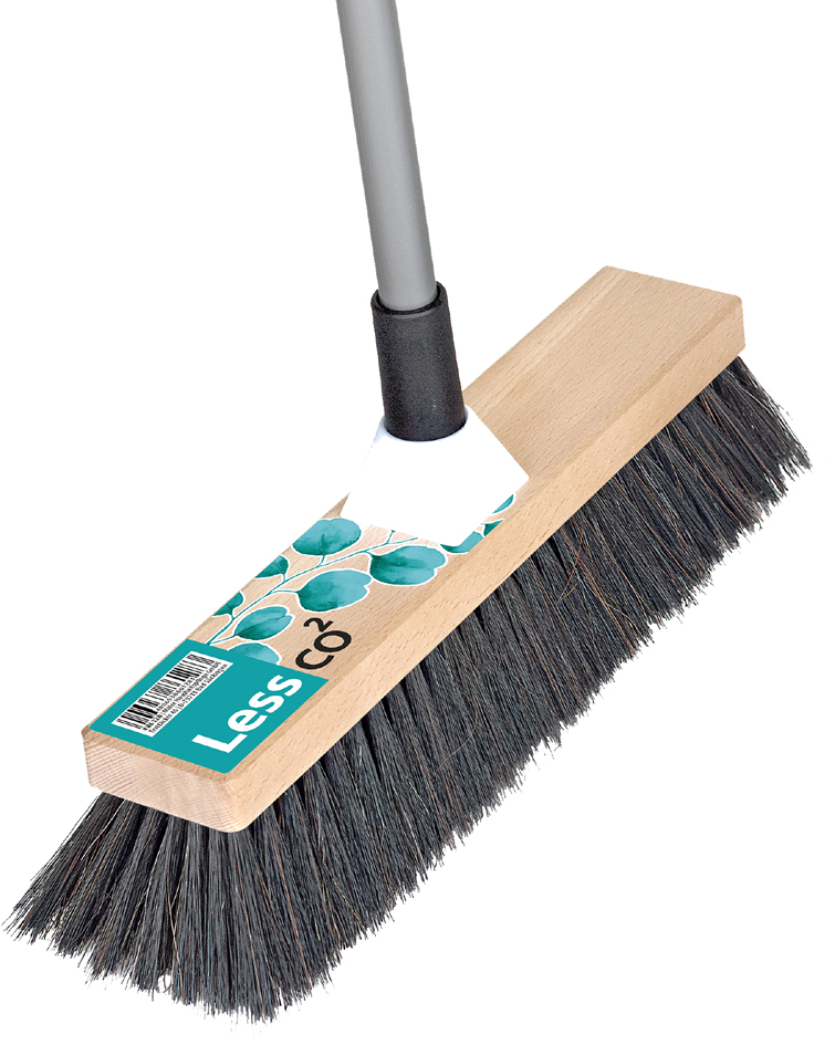 Peggy Perfect Balai avec manche 'LessCO2', en bois