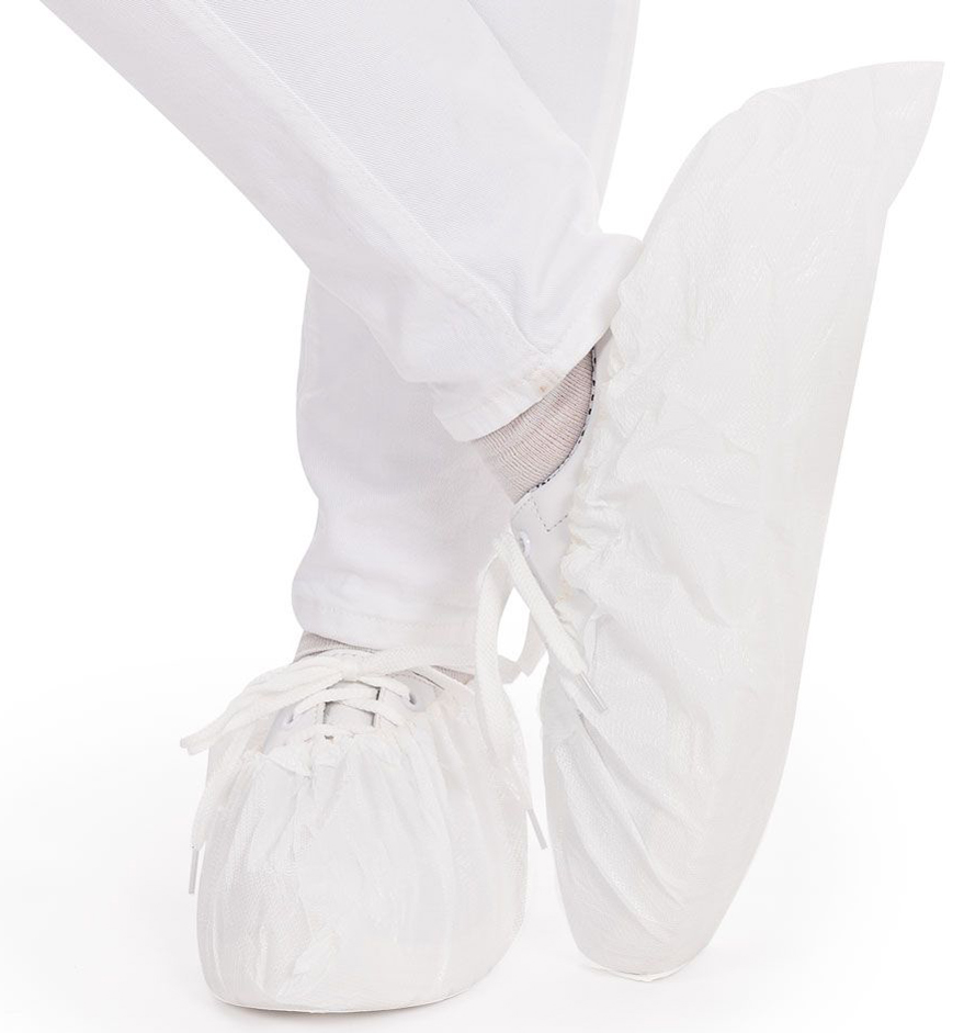 HYGOSTAR Surchaussure PEC ANTI SLIDE LIGHT, blanc