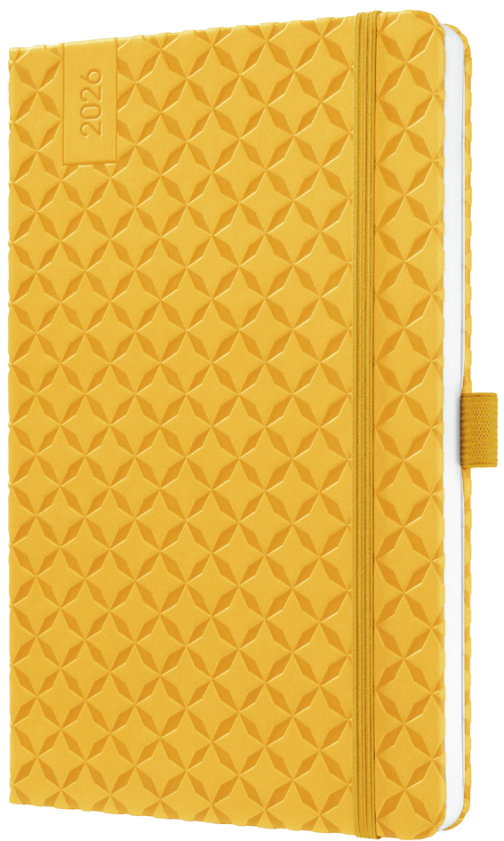 sigel Agenda de poche Jolie Flair 2026, A5, jaune