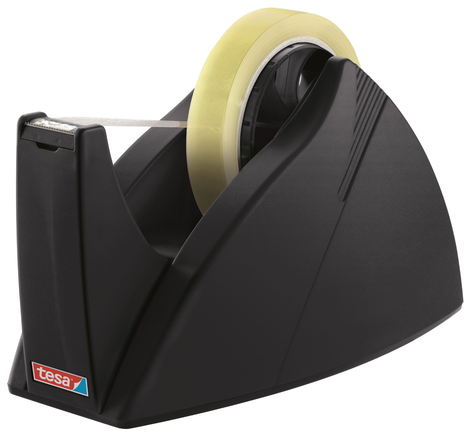 tesa Dévidoir de bureau Easy Cut Professional, noir
