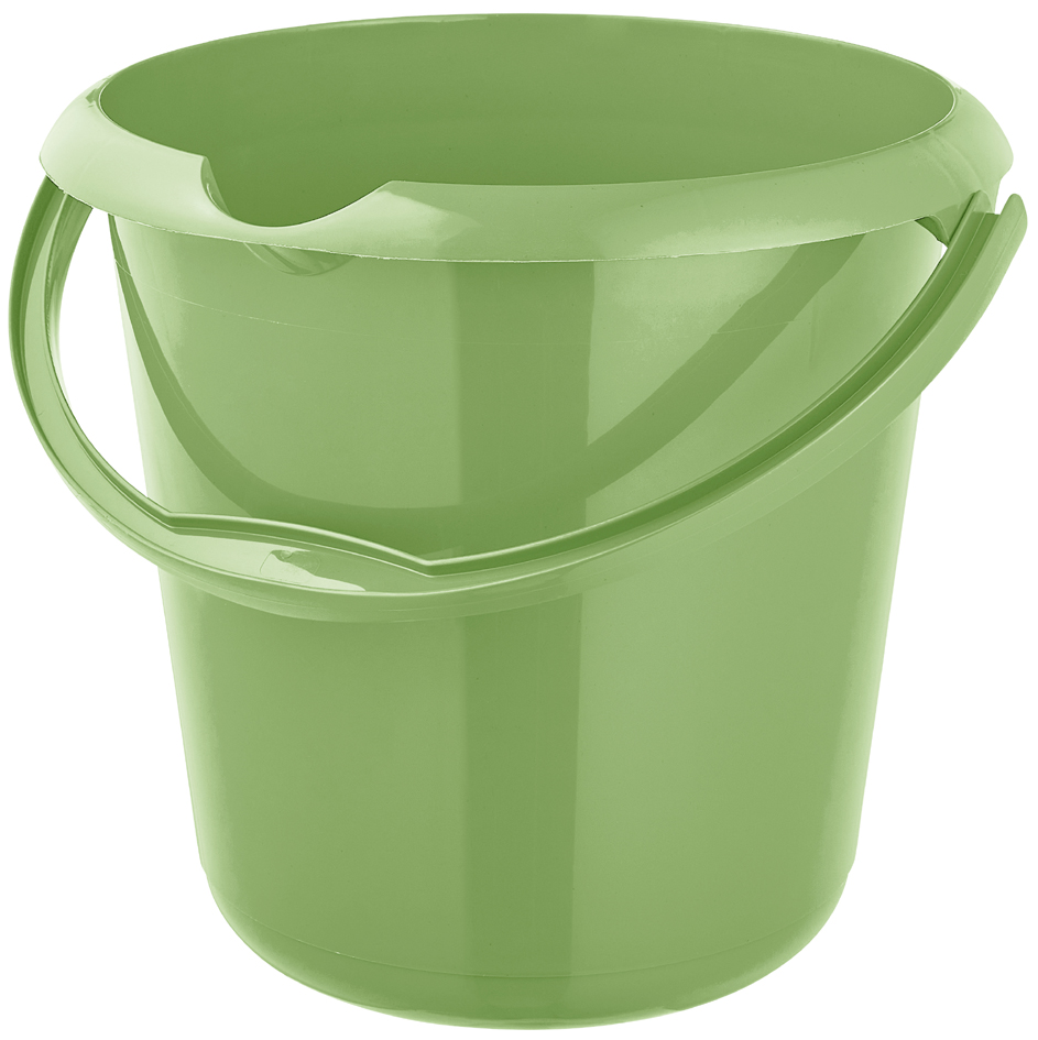 keeeper Seau 'mika eco', rond, 10 litres, grass green