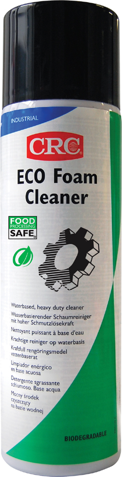 CRC FOAM CLEANER Nettoyant puissant à base d'eau, bombe aéro