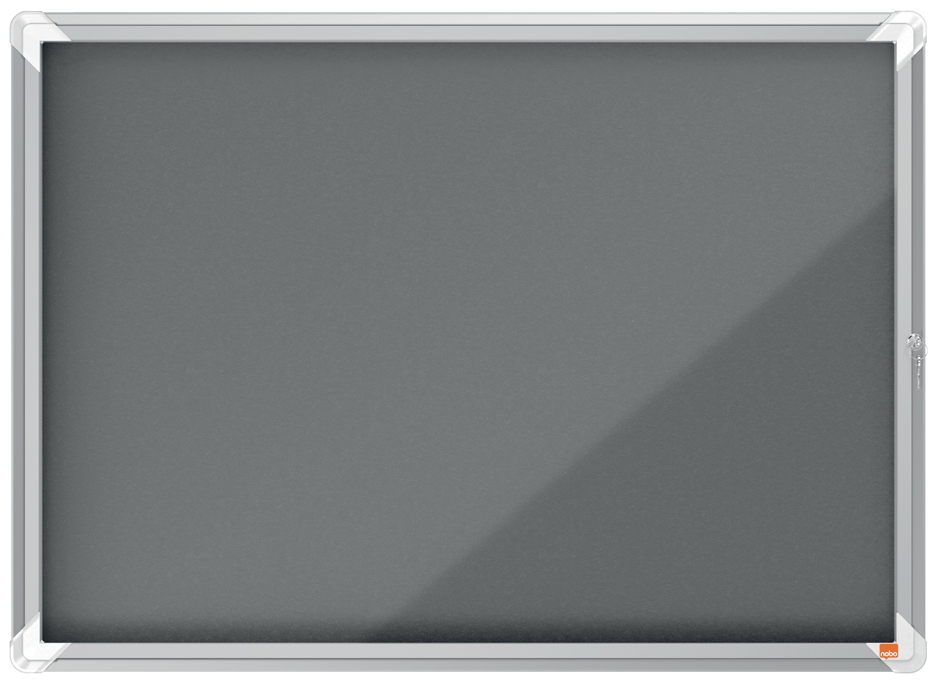 Visuel de référence : Vitrine d'affichage Premium Plus, gris
