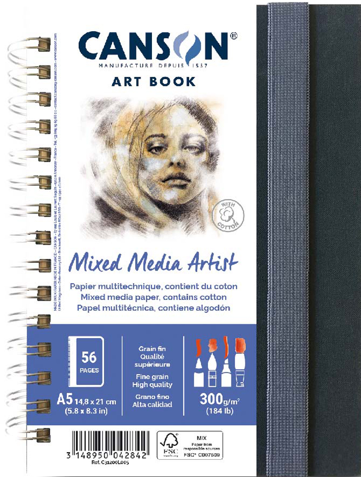 Carnets de dessin multi-techniques