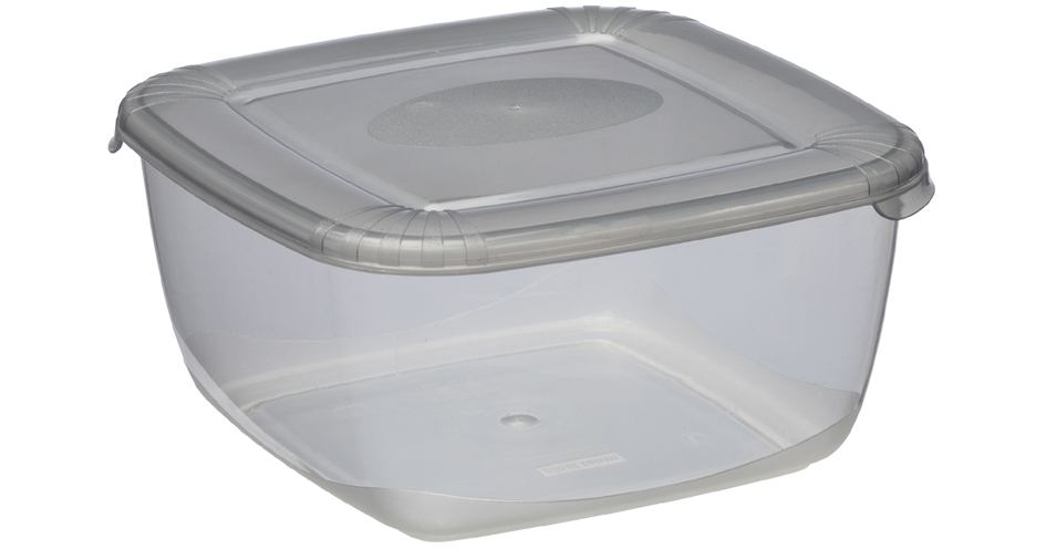 plast team Boîte de congélation Polar, 0,46 litre, gris